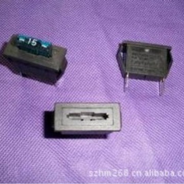 KCD3保险座 带线型插片保险座 汽车保险座