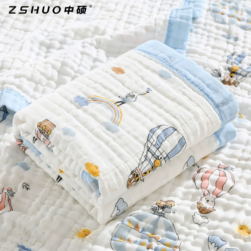 Children's cotton gauze bath towel