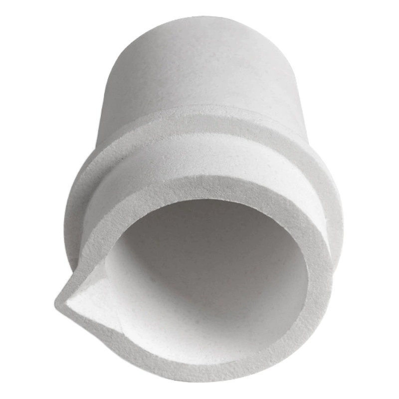 Кварцевый Тигель Плавильные Чашки Аксессуары Кварцевый Тигель Сталь Нефрит Керамика Высокой Чистоты Высокой Плотности Плавильная Машина Тигель Оптом