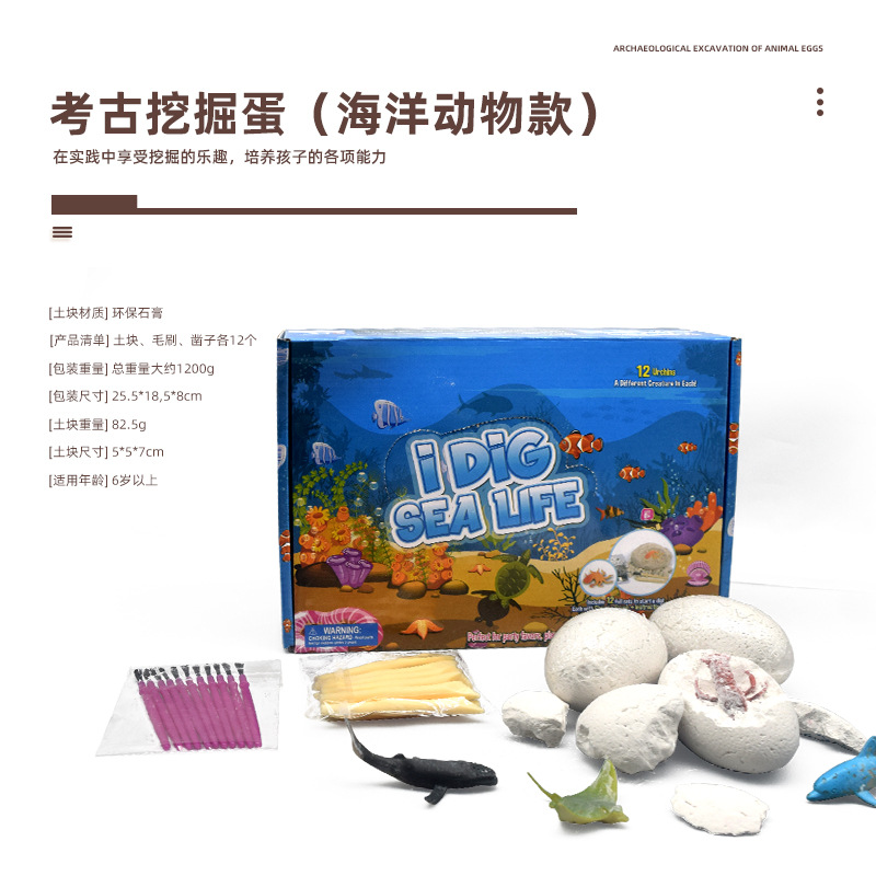 달걀 파기 해양 동물-12