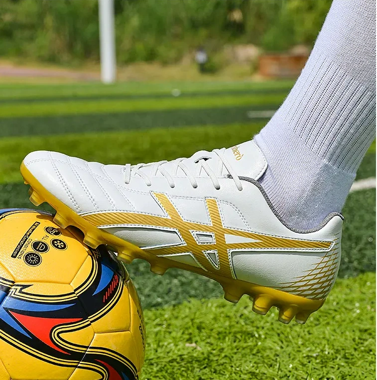 2024 футбольные туфли мужские TF сломанные гвозди женские дети аг шип сокол студенческая молодежная искусственная травяная тренировочная обувь