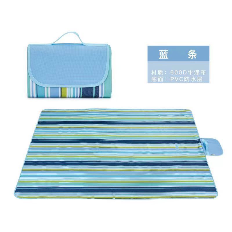 Fuente de la fábrica plegable Oxford tela al aire libre suministros Beach Park Mat impermeable portátil excursión picnic Mat 2 M