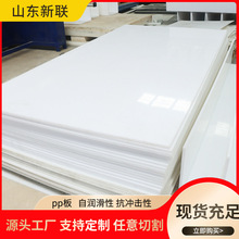 厂家现货高密度阻燃板聚丙烯pp板易焊接pp板白色聚丙烯pp塑料板材
