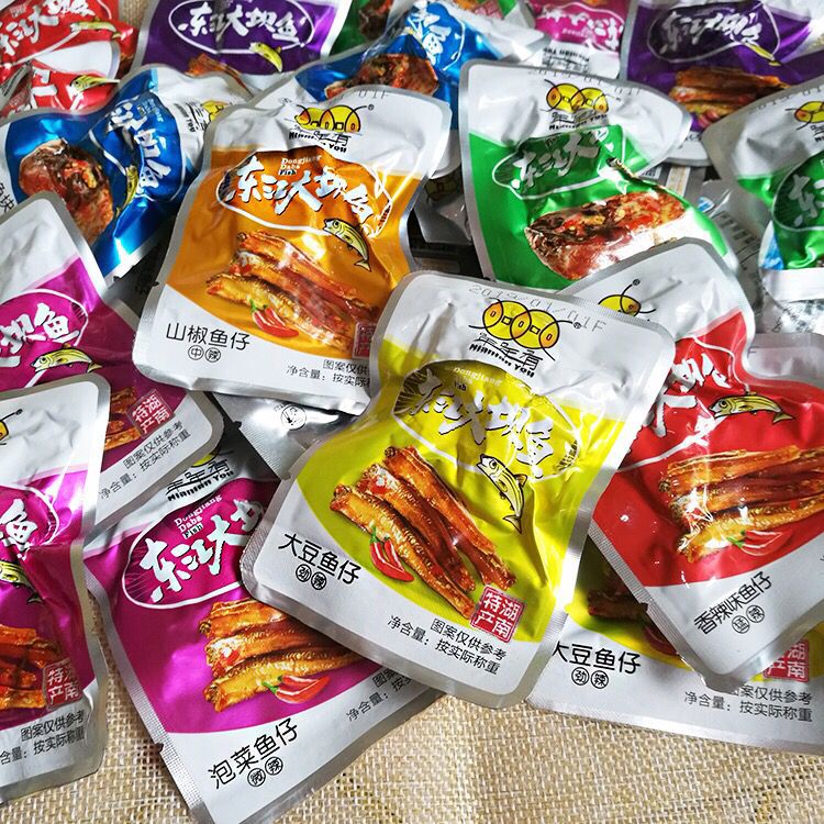 年年有东江大坝鱼湖南郴州特产东江鱼散装500g香辣鱼仔鱼块毛毛鱼