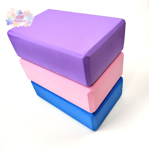 Wholesale EVA Yoga Blocks Pure Color High Density Children's Dance Special Practice Blocks Colorful Pressure Resistant Yoga Foam Blocks