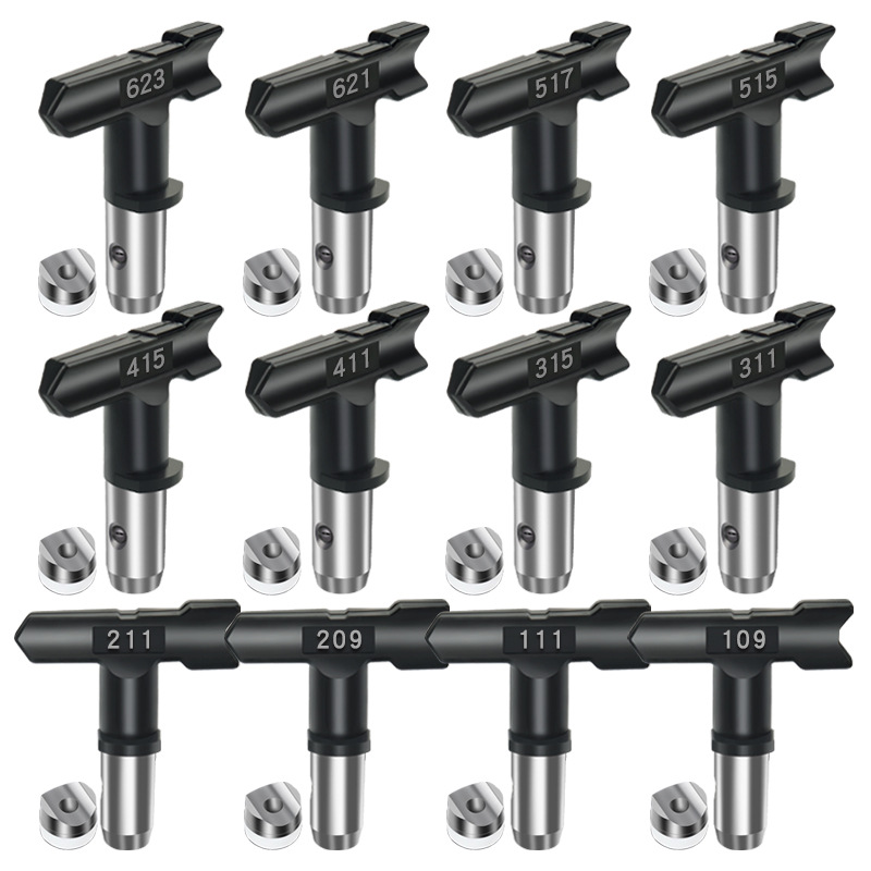 Pintura de látex pintura masilla pulverizador sin aire accesorios boquilla pulverizador de pintura fábrica al por mayor