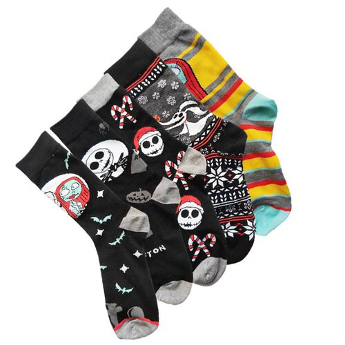 Men's wholesale cotton socks large size cotton anime four seasons manufacturer casual Halloween European and American beauty ins Amazon socks