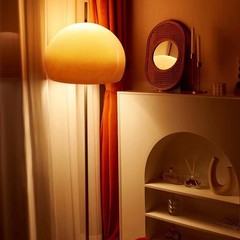 きのこフロアライトバッグハウス寂風中古民宿創意リビングソファ寝室ネット赤装飾用電気スタンド