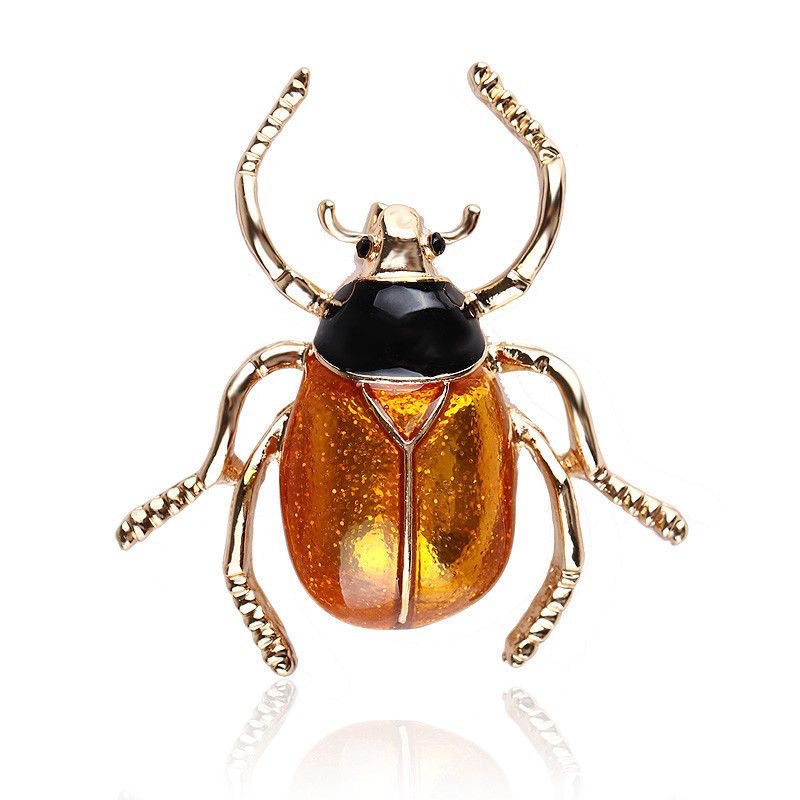 Retro Style Retro Pin Animal Insect Alloy Enamel Unisex Brooches