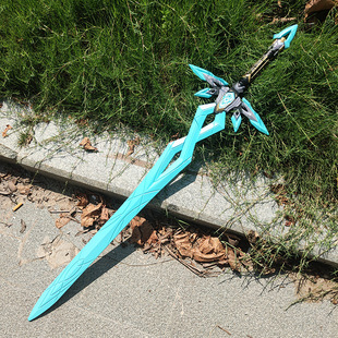 Collapse Star Dome Railway Surrounding Fireflies cos Weapon Sam Large One Meter Solid Soft Glue Sword Toy Sword