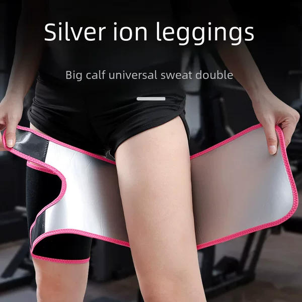 Sports Sweat Strap Leg Burning Fat Thin Thigh Sweat Leggings Legs Running Fitness Leg Strap Sweat Explosive Artifact