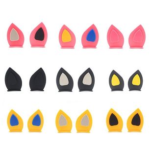 Random Sticking Motorcycle Electric Car Helmet Decoration Accessories Personalized Cat Ears Universal Creative Ears Cute Helmet