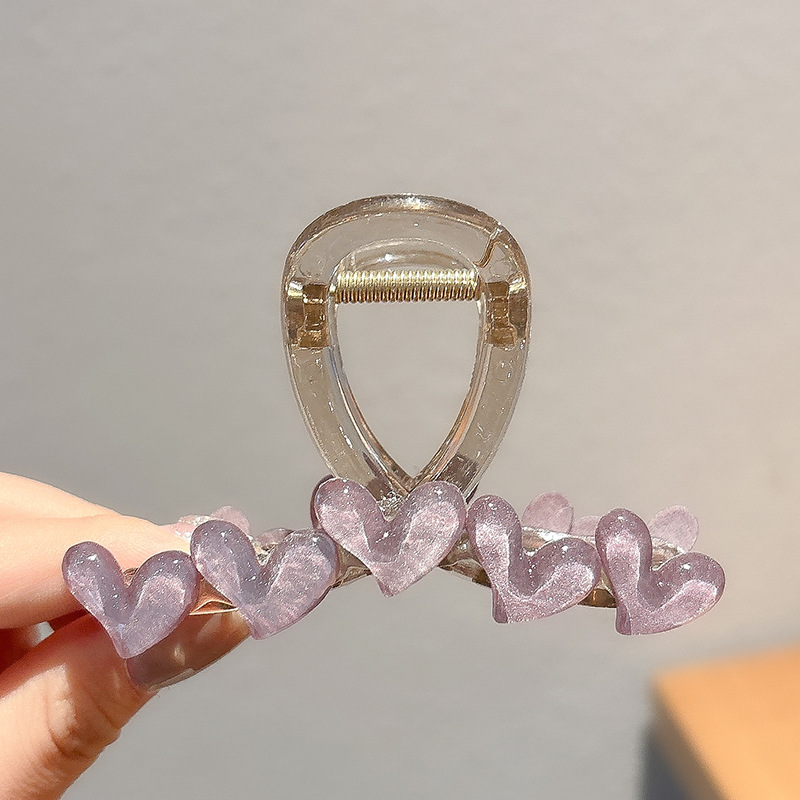 Clip de tiburón para mujeres de alta calidad clip de cabello cuán grande cabello agarrar detrás de la cabeza 2024 nuevo clip de tocado agarrar clip