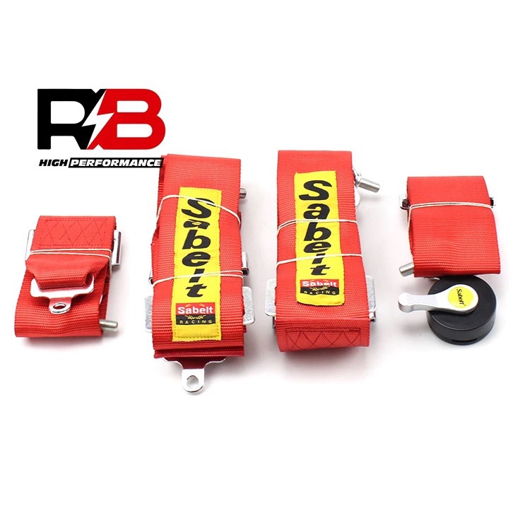 Sabelt racing seatbelt modification universal seatbelt 3inch quick-release four, five, or six-point seatbelt