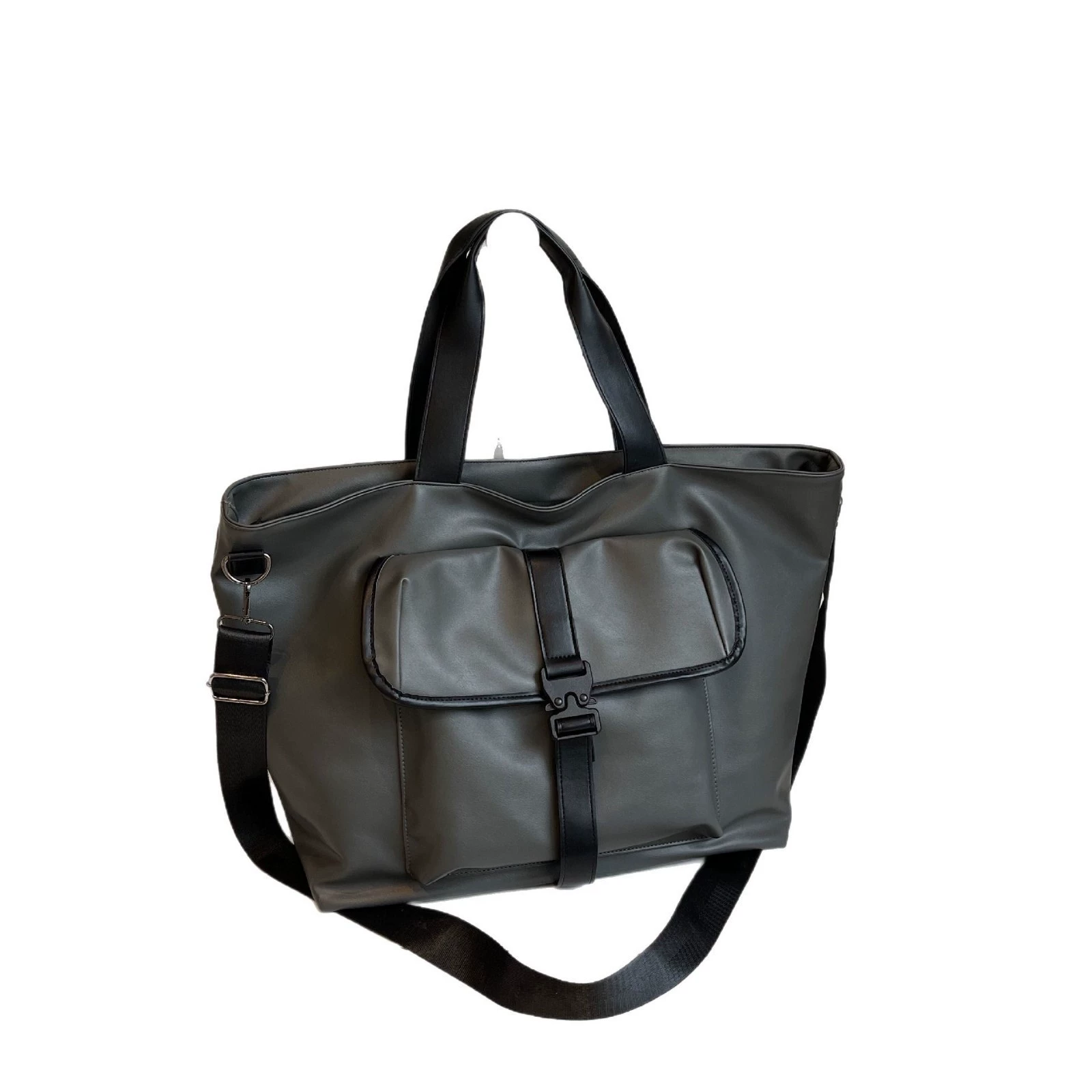 Ретро модная сумка через плечо, полиуретановая вместительная дорожная сумка, оптом