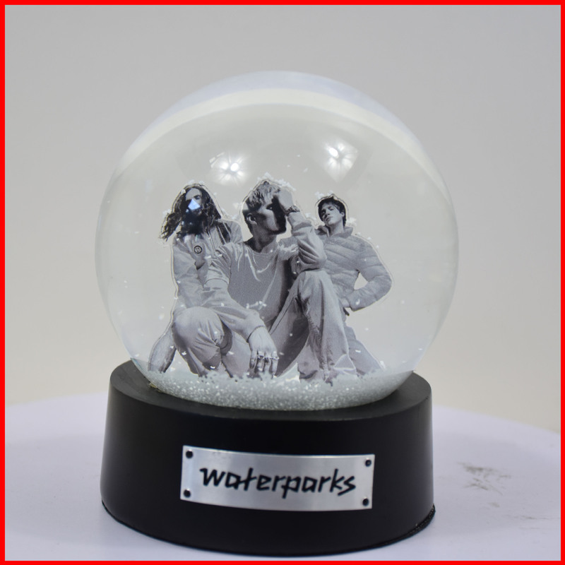 Custom Wedding Commemorative Photo Gift Photo Frame Accompanying Gift Ornaments Crystal Ball Snowball