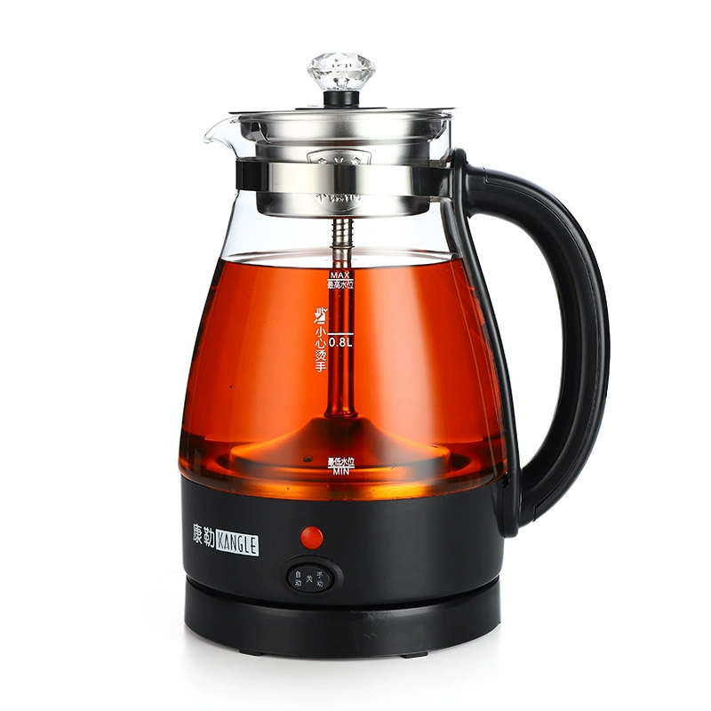 Red (black) tea, glass teapot, thermos for home use, fully automatic