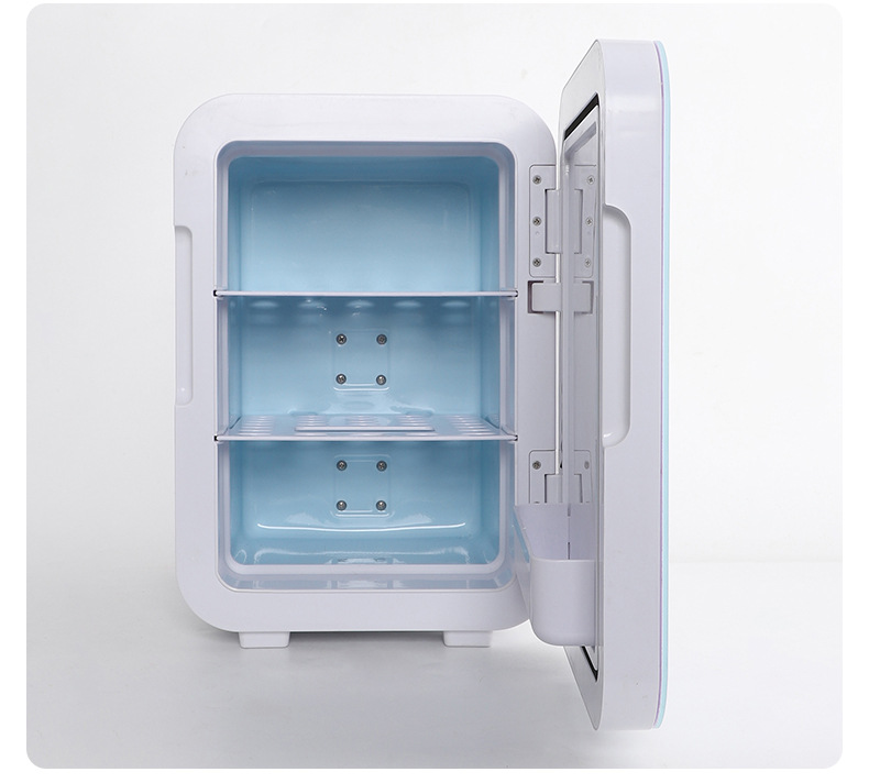 Xiaxin 10L car refrigerator mini home small refrigerator dormitory single-person car and home dual-use facial mask cooler