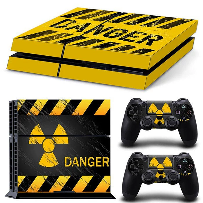 Скины‑наклейки для PS4 — модные мультяшные и стильные дизайны, матовый винил против царапин