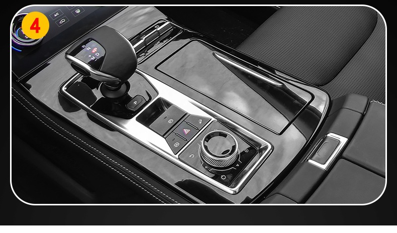 21-22 Jietu X70 Plus Special Screen Central Control Interior Sticker Car Modification Transparent t High-Definition Film-Tpu