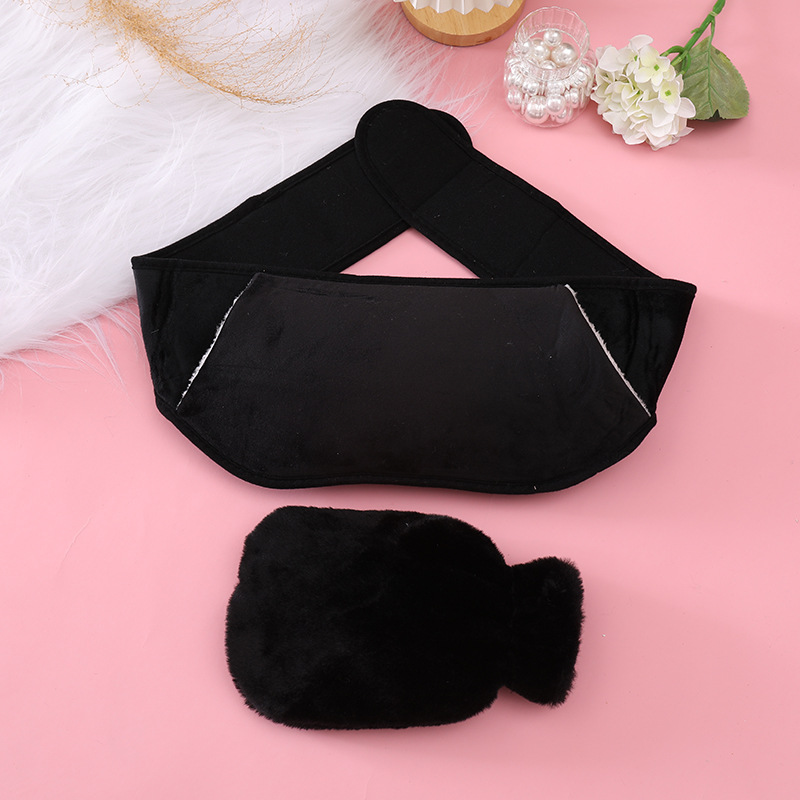 Waist support three-piece set, water-filled hot water bottle, waist warmer
