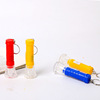 Electric electronic flashlight for elementary school students, small handheld toy, keychain, Birthday gift