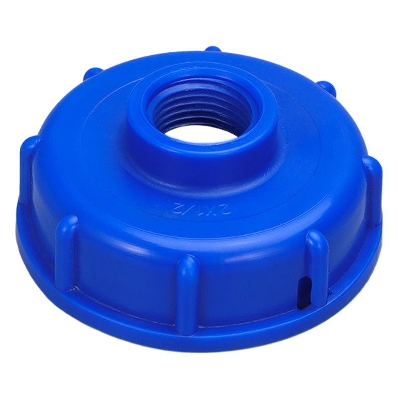 Venta caliente transfronteriza IBC tonelada barril válvula adaptador cubierta 4 puntos 6 puntos 1 pulgadas doble dientes internos Centro anillo adaptador