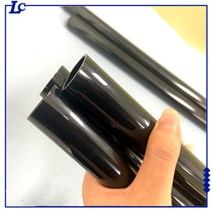 Factory wholesale ABS black plastic pipe accessories tube antenna tube solar outdoor lamp support transfer tube