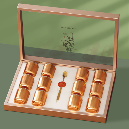 Dendrobium officinale gift box, high-end tonic, souvenir, large grain dendrobium flower health-preserving, and Fengdou, for elders