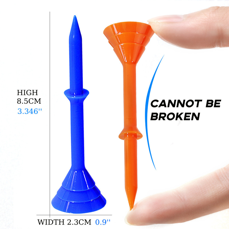 ゴルフ用スパイクティービッグカップ、3-1/4インチ、プラスチック製、83mm、高品質|undefined