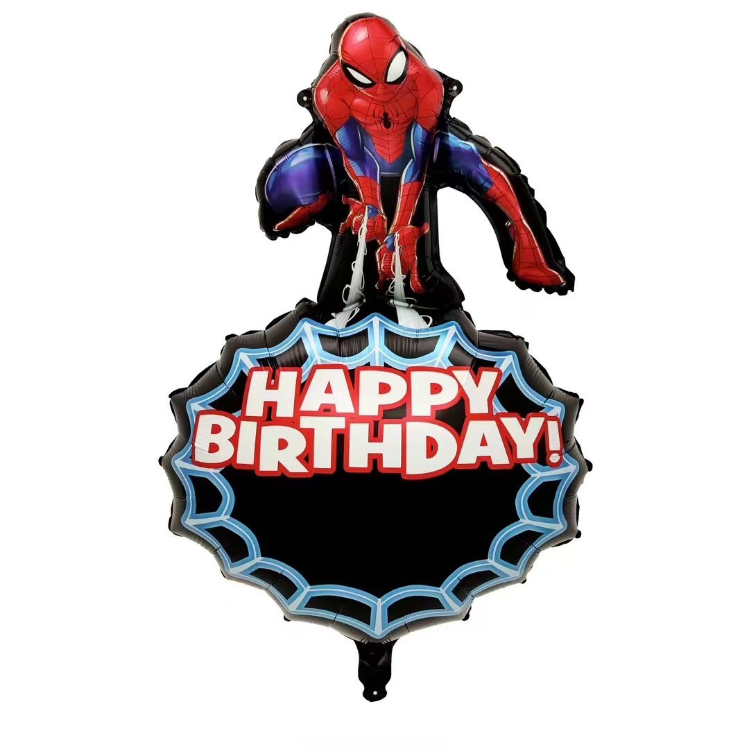 Superman Avengers pijama hombre Capitán América Iron Man salvaje ganso caza Spider-Man globo de aluminio