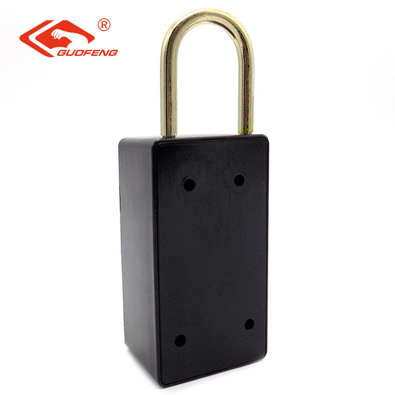 Suministro directo de fábrica contraseña giratoria cerradura de aleación de zinc caja de almacenamiento de bloqueo máquina de juego marco cuerda de bloqueo colgante de pared caja de bloqueo
