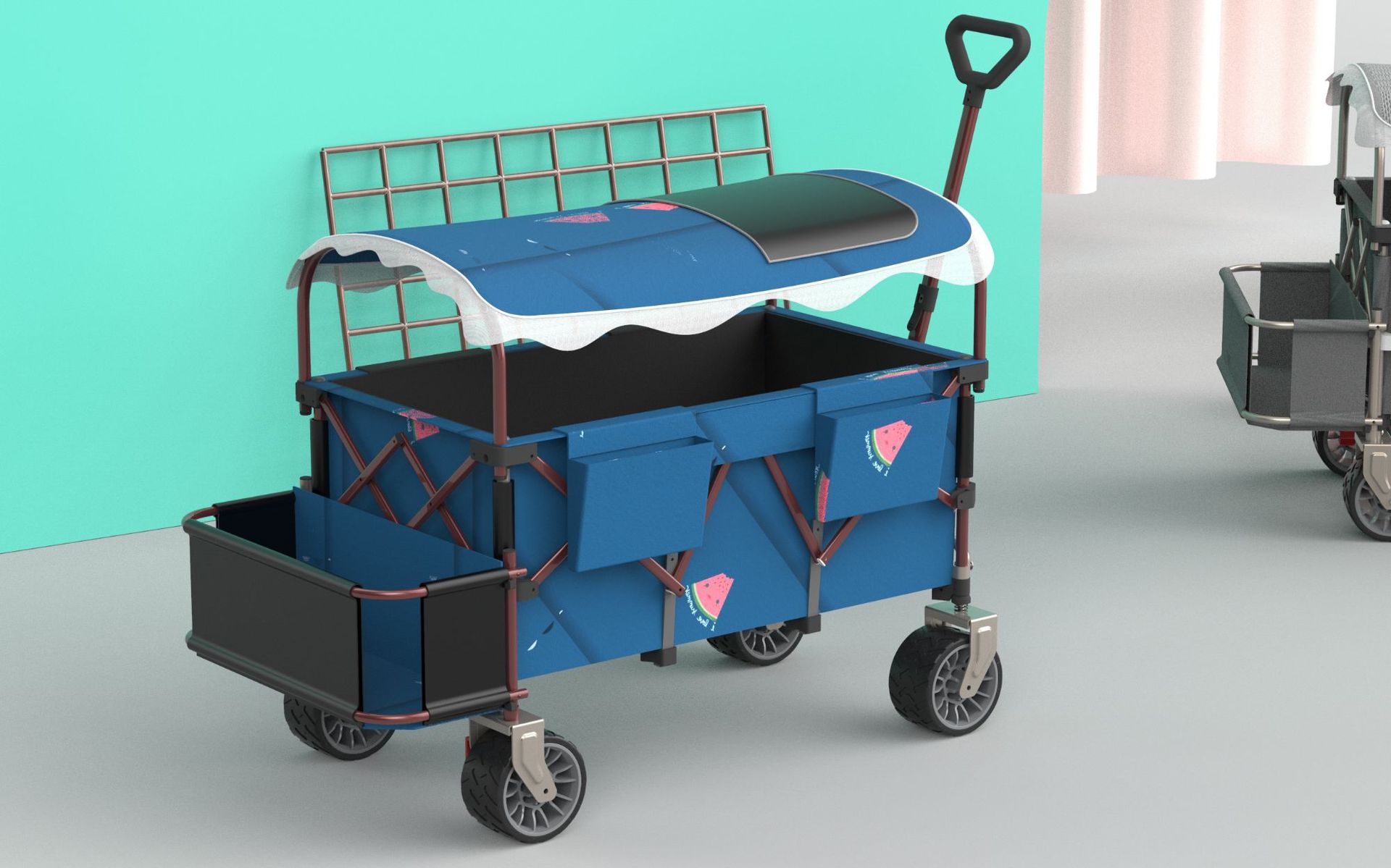 Travel cart for camping