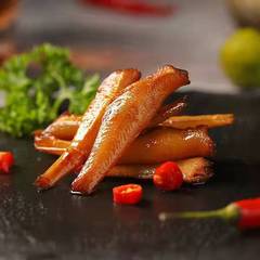 Jinzai spicy deep sea fish larvae and dried fish 20 packs whole box of seafood Hunan specialty casual snacks snacks wholesale