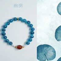Браслет из агата в стиле храма Taobao, культурный и креативный браслет с глазурью из пепла, браслет для ночного рынка, оптовая продажа