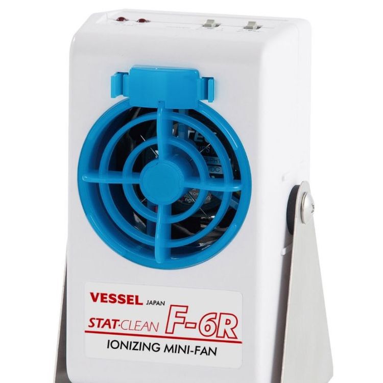 日本威威VESSEL 静电消除器 迷你风扇（带支架） No.F-6RST