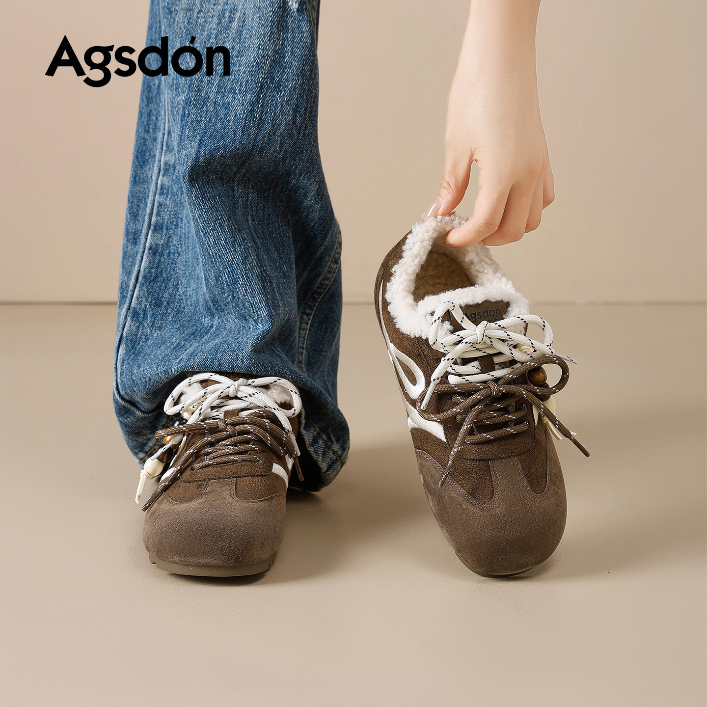 Zapatos de entrenamiento de seda de seda de invierno 2025 nuevos zapatos de algodón de nieve retro casuales