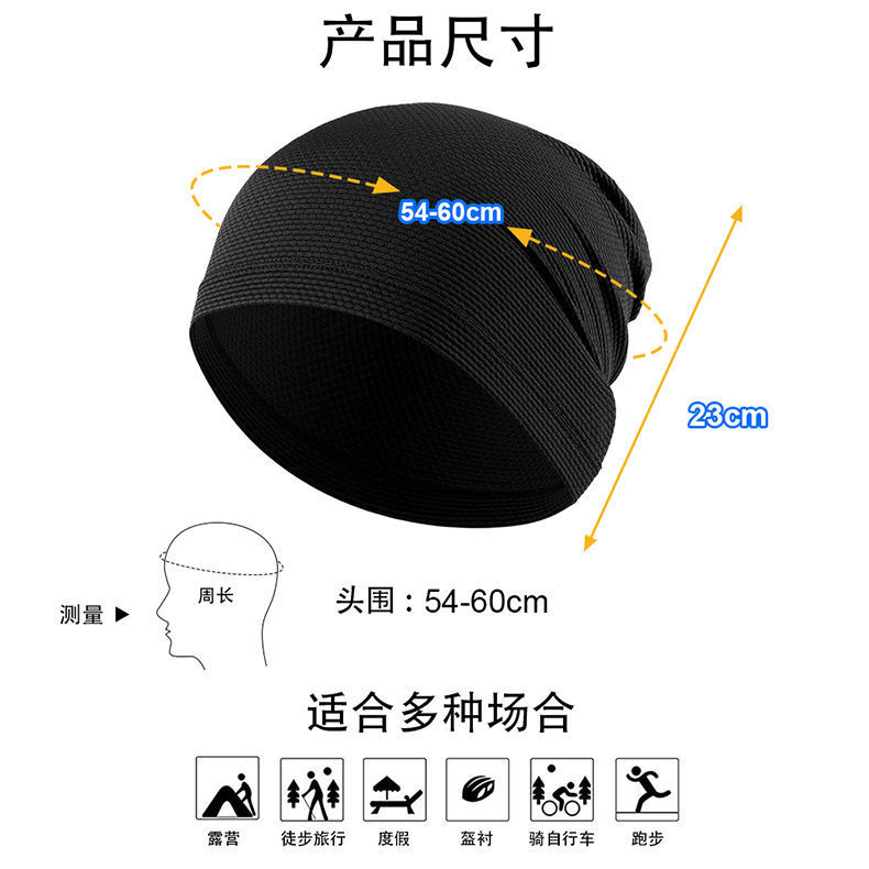 Quick-drying cap - black