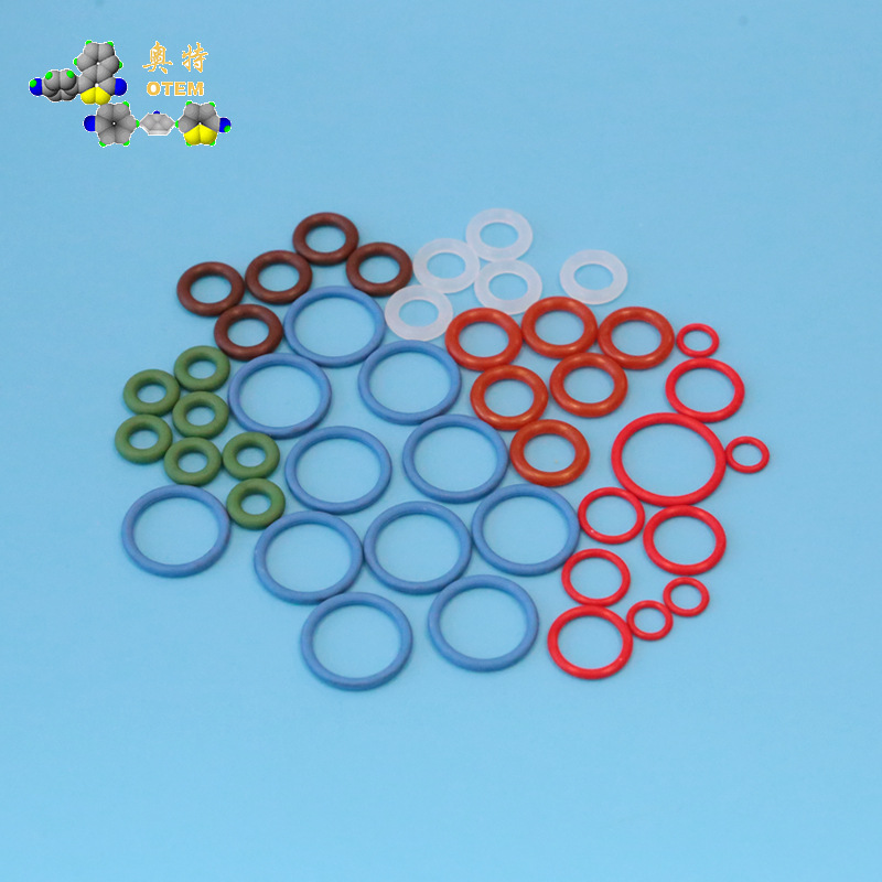 丁腈橡胶O型圈硅胶密封圈氟胶防水圈全氟醚耐高温耐油胶圈非标件