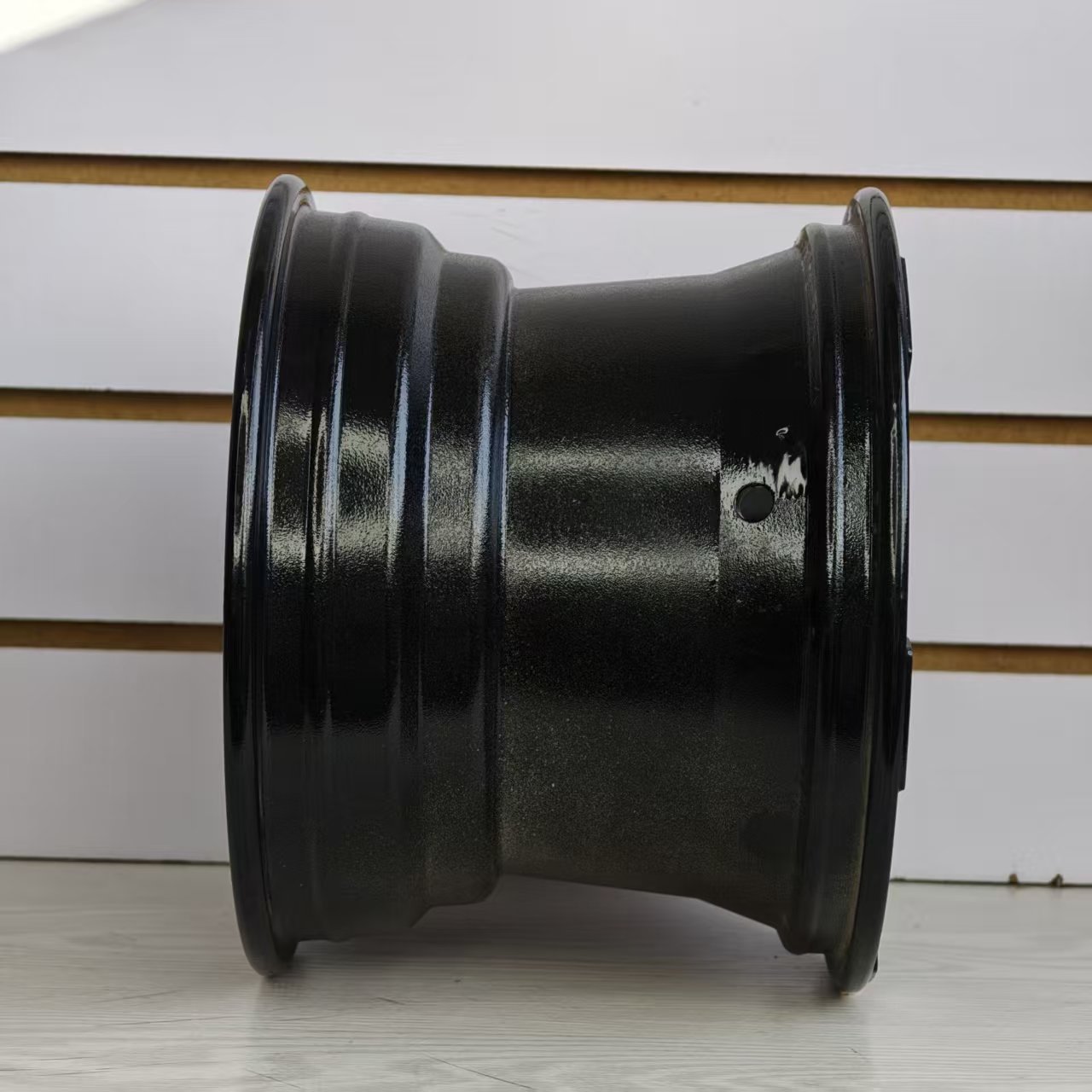 Aluminum Alloy Wheel Rims for Four-Wheel Beach Vehicles, Black and Silver Dual-Color Atv/Utv Wheels, Wholesale Parts for Off-Road Motorcycles