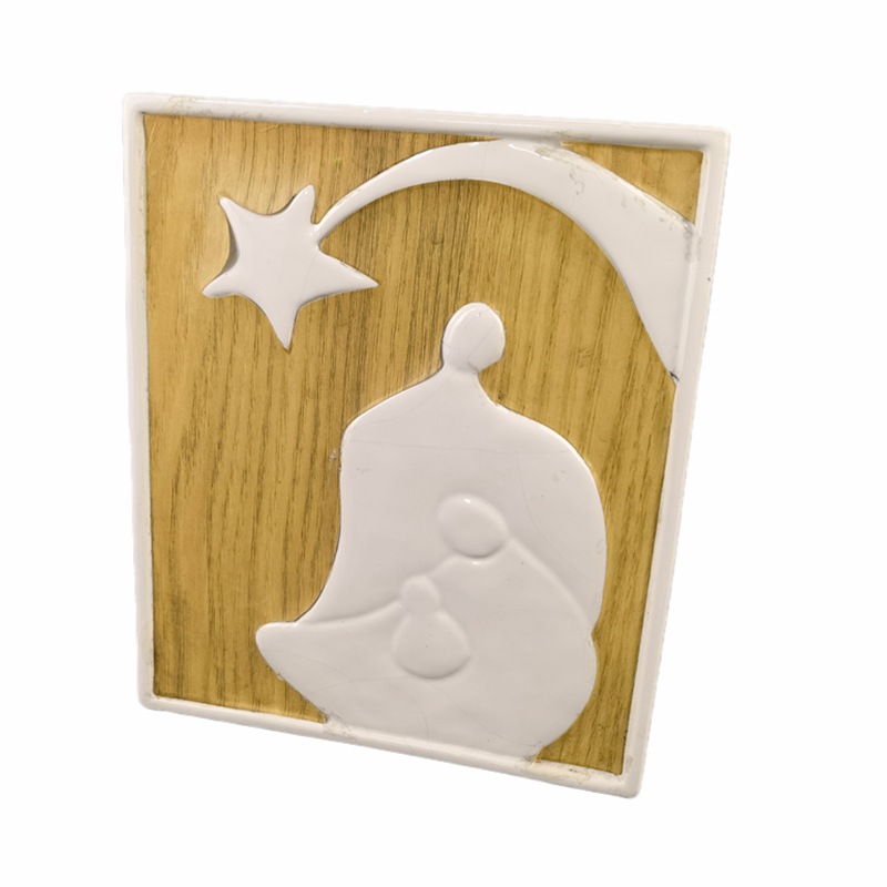 Estilo nórdico Regalo del día de la madre Marco de fotos de cerámica Decoración de tablero de fotos minimalista moderna Decoración geométrica creativa para el hogar