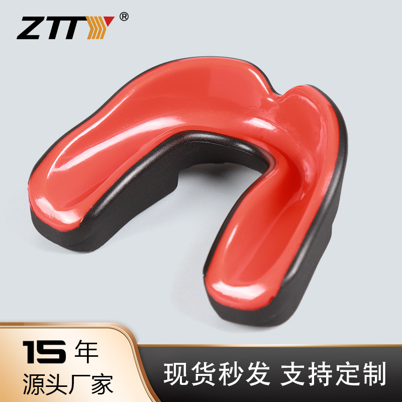 Ztty Customized Boxing Mouthguard Sanda Fighting Training Muay Thai Sports Taekwondo Mouthguard Braces Toothguard