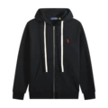 [zipper style] white rope black red label