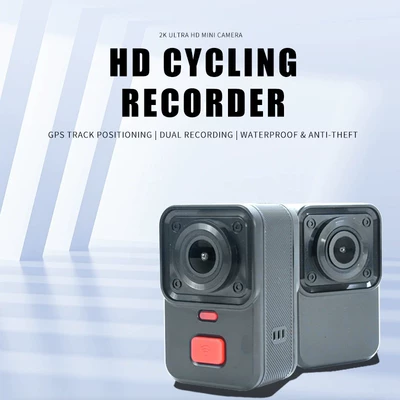New Q8 Motorcycle Dashcam with Dual Recording, Electric Vehicle Riding GPS Tracking, IP66 Waterproof and Anti-Theft (Motorcycle driving recorder)