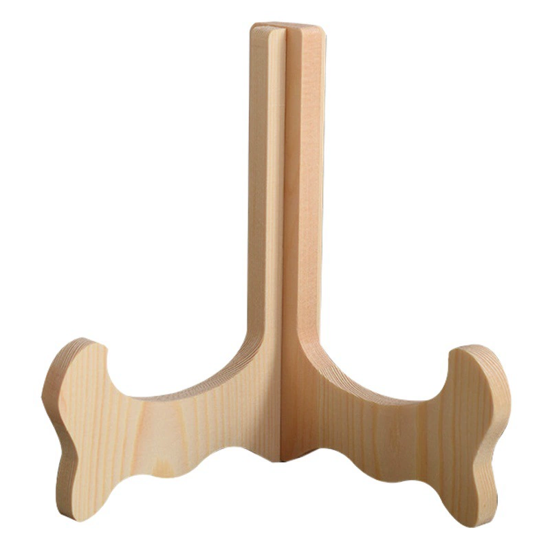 Деревянные настольные украшения Стеллаж для чайного торта Кронштейн для чайной стойки Пуэр Стеллаж для хранения тарелок Стеллаж из цельного дерева