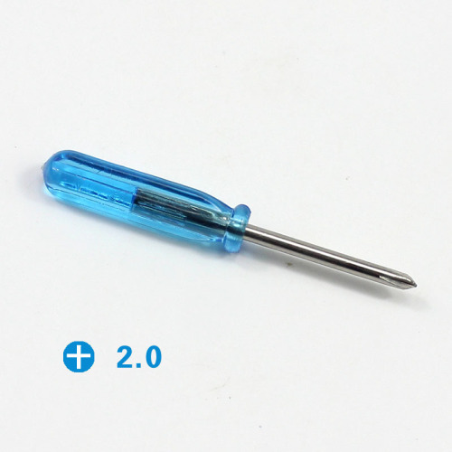 Mini wholesale small screwdriver 1.5mm blue cross small screwdriver toy mobile phone clock hardware accessories