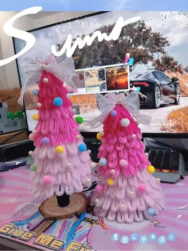 Colorido Raíz de lana Twist stick tira de lana accesorios de arcilla jardín de infantes DIY material hecho a mano limpiador de tuberías