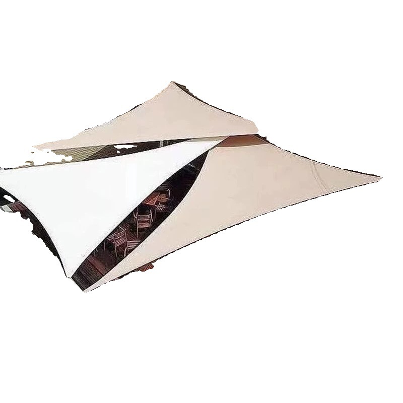 Triangular Sunshade Cloth Thickened Sunshade Sail Scenic Spot Decoration Heat Insulation Waterproof Rainproof Sunshade Outdoor Canvas Canopy