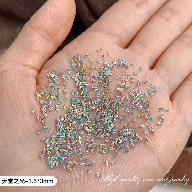 단알 천상의 빛 마름모 큐빅 지르코니아 1.5*3mm