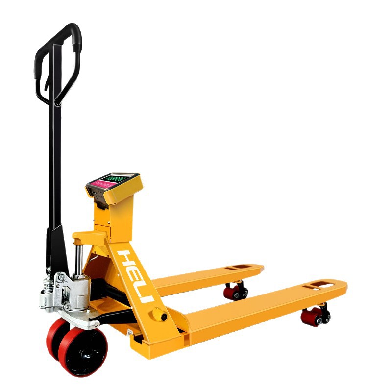 Helio carretilla elevadora escala electrónica 2 toneladas 3 toneladas con pesado manual carretilla elevadora escala electrónica hidráulica carretilla elevadora